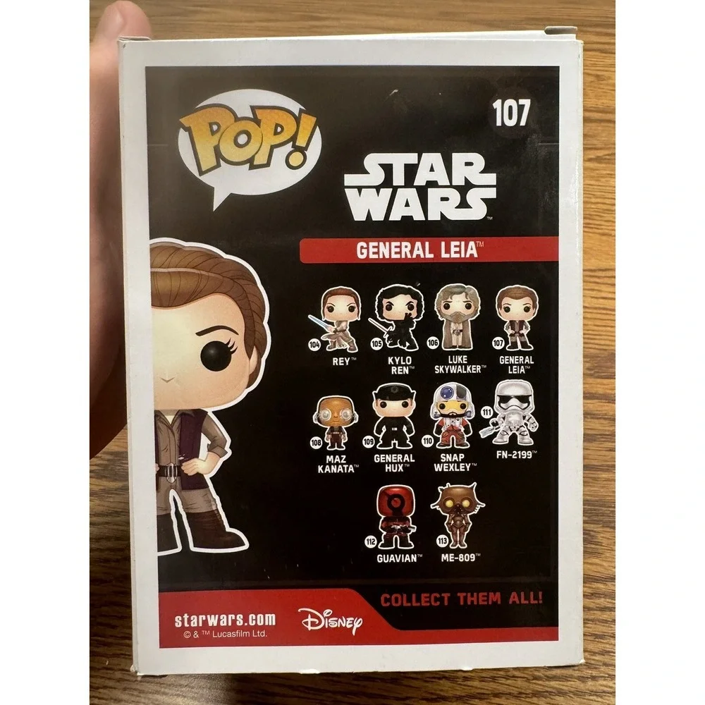 Funko Pop! Star Wars #107 General Leia The Force Awakens 2016